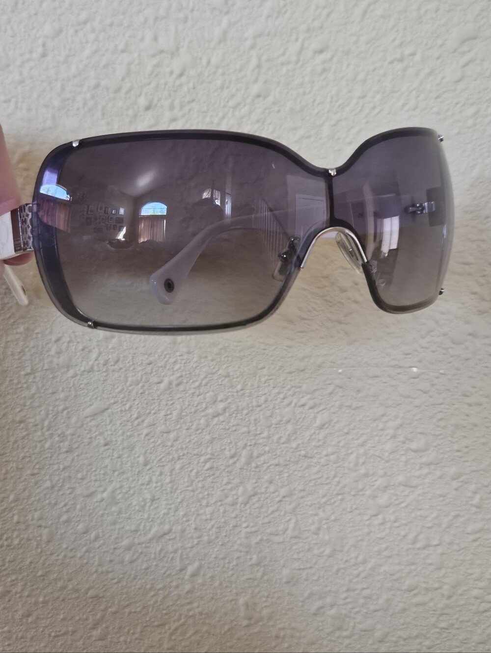 Vintage Coach Jackson Grey Gradient Sunglasses